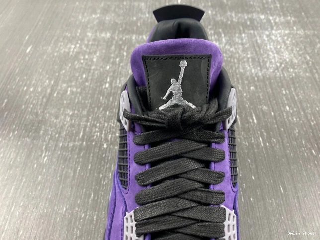 Bmlin Shoes Scott 4 Jordan x Purple Suede Travis Air 0819